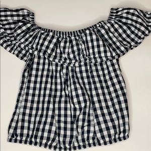 GUESS OFF THE SHOULDER SHIRT